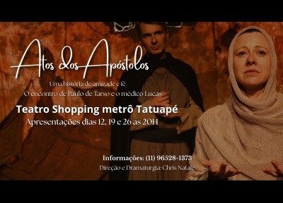 imagem representativa do espet�culo Atos dos Ap�stolos