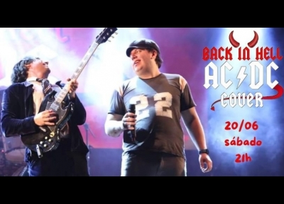 imagem representativa do espet�culo Back in Hell - AC/DC Cover