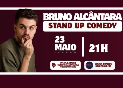 imagem representativa do espet�culo Bruno Alcantara Stand Up Comedy