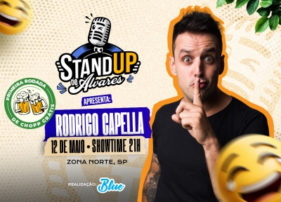 imagem representativa do espet�culo Stand-Up do �lvares apresenta: Rodrigo Capella