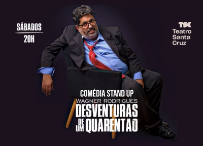 imagem representativa do espet�culo Desventuras de Um Quarent�o com Wagner Rodrigues
