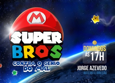 imagem representativa do espet�culo Super Bros contra o G�nio do Mal no Teatro Santa Cruz