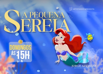 imagem representativa do espet�culo A Pequena Sereia no Teatro Santa Cruz