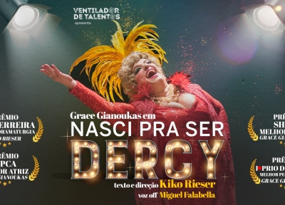 imagem representativa do espetáculo Nasci pra ser Dercy