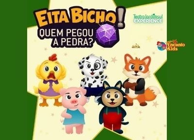 imagem representativa do espet�culo Eita Bicho! Quem pegou a pedra?