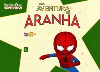 imagem representativa do espet�culo Uma Aventura do Aranha - Teatro Jardim Sul