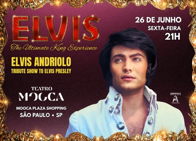 imagem ilustrativa espet�culo ELVIS - The Ultimate King Experience with Elvis Andriolo