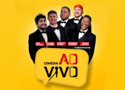 imagem representativa do espet�culo Com�dia ao Vivo