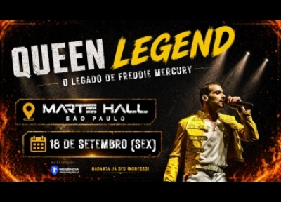 imagem representativa do espet�culo Queen Legend + Elvis Balbo