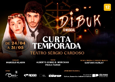 imagem ilustrativa espet�culo Dibuk - O Musical