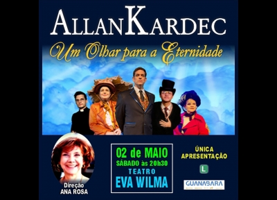 imagem representativa do espet�culo Allan Kardec - Um Olhar Para A Eternidade