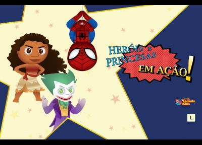 imagem representativa do espet�culo Herois e Princesas em A��o!