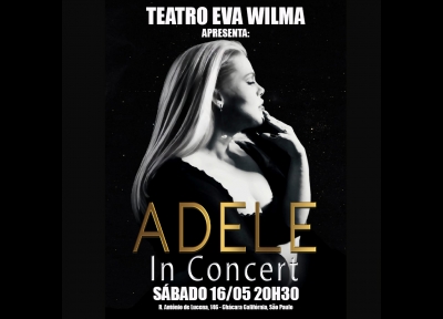 imagem representativa do espet�culo Tributo a Adele por Su�