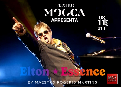 imagem representativa do espetáculo Elton Essence by Maestro Rogério Martins no Teatro Mooca