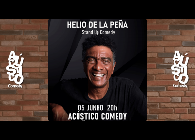 imagem representativa do espet�culo Helio de La Pe�a - Stand Up