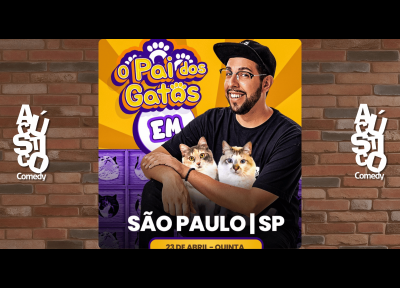 imagem representativa do espetáculo Pai dos Gatos - Testando Novo Solo