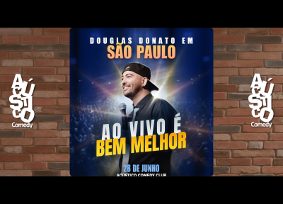 imagem representativa do espet�culo Douglas Donato - Ao Vivo � Bem Melhor