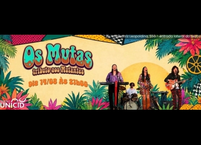 imagem representativa do espet�culo Os Mutas - Tributo aos Mutantes