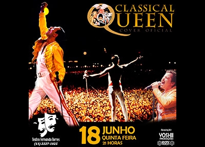 imagem representativa do espetáculo Classical Queen - Cover Oficial