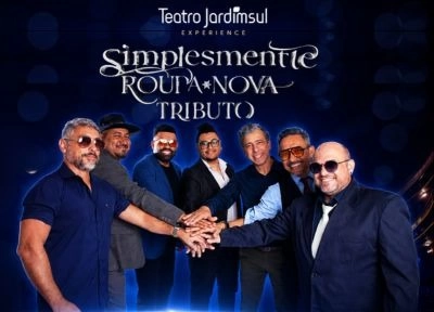 imagem ilustrativa espet�culo Simplesmente Roupa Nova Tributo
