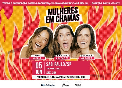 Mulheres em Chamas - Teatro B32