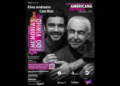 imagem representativa do espet�culo Mem�rias do Vinho - Americana