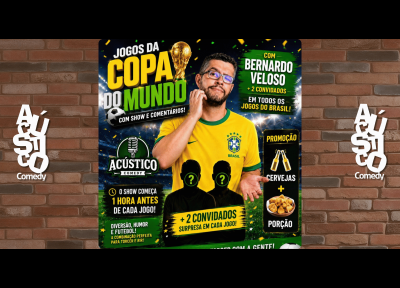 imagem representativa do espet�culo Bernado Veloso - Rumo ao Hexa - 24_06