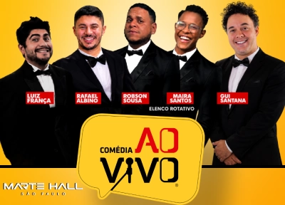 imagem ilustrativa espet�culo Com�dia ao Vivo no Marte Hall