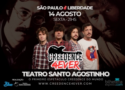 imagem representativa do espet�culo Creedence 4Ever: A Experi�ncia Definitiva no Teatro Santo Agostinho