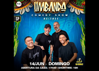 imagem representativa do espetáculo Umbanda Comedy