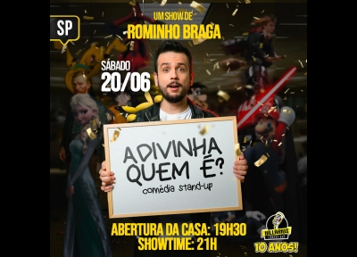 imagem representativa do espetáculo Rominho Braga