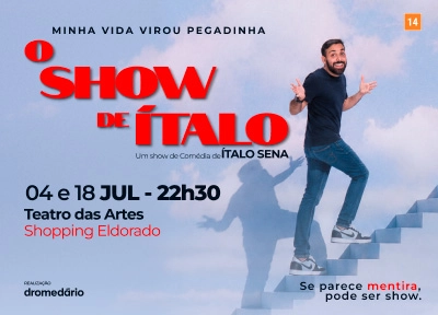 imagem ilustrativa espet�culo O Show de Ítalo