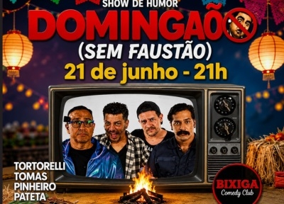 imagem representativa do espet�culo Doming�o sem Faust�o - Stand up no Bixiga Comedy