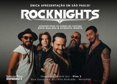 imagem representativa do espetáculo Rock Ballads & Acoustic Nights