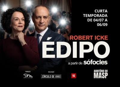 imagem representativa do espetáculo Édipo, de Robert Icke