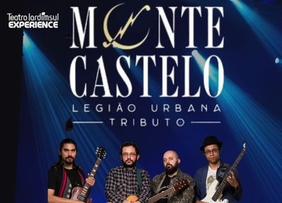 imagem representativa do espetáculo Monte Castelo - Tributo a Legião Urbana