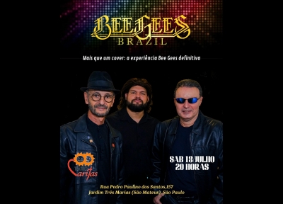imagem representativa do espet�culo Bee Gees Brazil no Teatro Caritas
