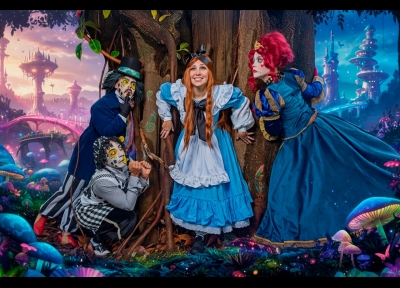 imagem representativa do espet�culo Alice no Pa�s das Maravilhas no Teatro Caritas