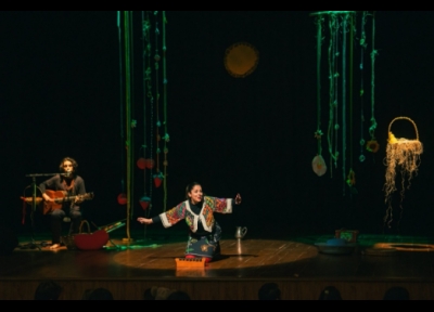 imagem representativa do espetáculo Teatro para Bebês: Ninho Musical - Festival de Férias no Teatro UOL