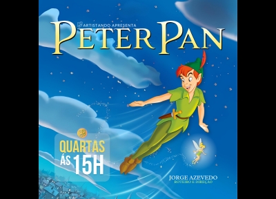 imagem representativa do espetáculo Peter Pan - Festival de Férias