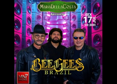 imagem representativa do espetáculo Bee Gees Brazil