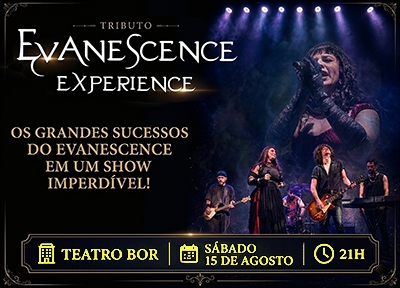 imagem representativa do espetáculo Evanescence Experience - Tributo