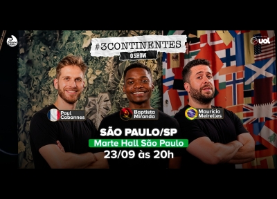 imagem representativa do espetáculo 3 Continentes - O Show