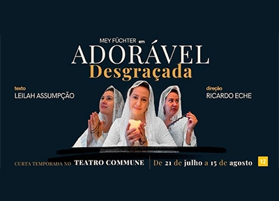 imagem representativa do espetáculo Adorável Desgraçada