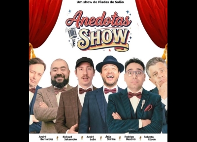 imagem representativa do espetáculo Anedotas - Piadas no Estilo XX!