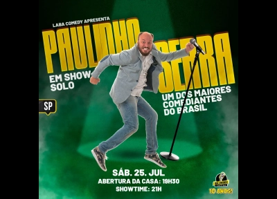 imagem ilustrativa espet�culo Paulinho Serra