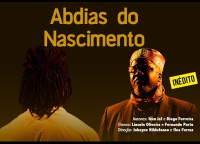 imagem representativa do espetáculo Abdias do Nascimento