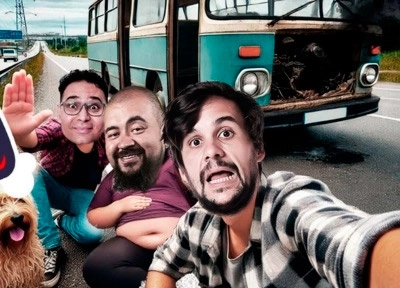 imagem ilustrativa espet�culo Pé na Estrada - Stand Up Comedy