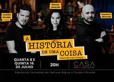 imagem representativa do espetáculo A História de uma Coisa