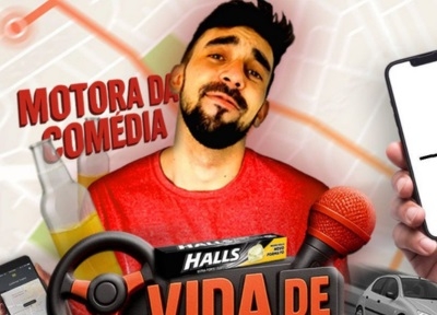 imagem representativa do espetáculo Motora da Comédia em Vida de Motorista